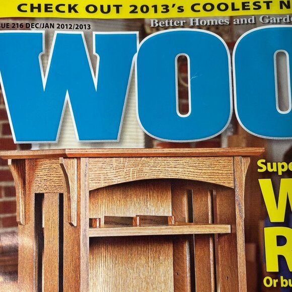 Wood Woodworking Magazine Vol 29 Issue 216 No 7 Dec Jan 2012 2013 u - Picture 2 of 8